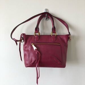 AIMEE Kestenberg Mini Red Leather Tote ❤️